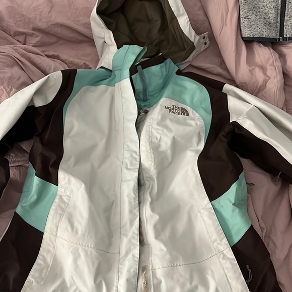 North Face Hyvent Double Zipper Jacket 